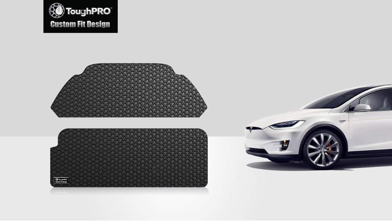 CUSTOM FIT FOR TESLA Model X 2019 Front Trunk Mat And Trunk Mat 7 Seater