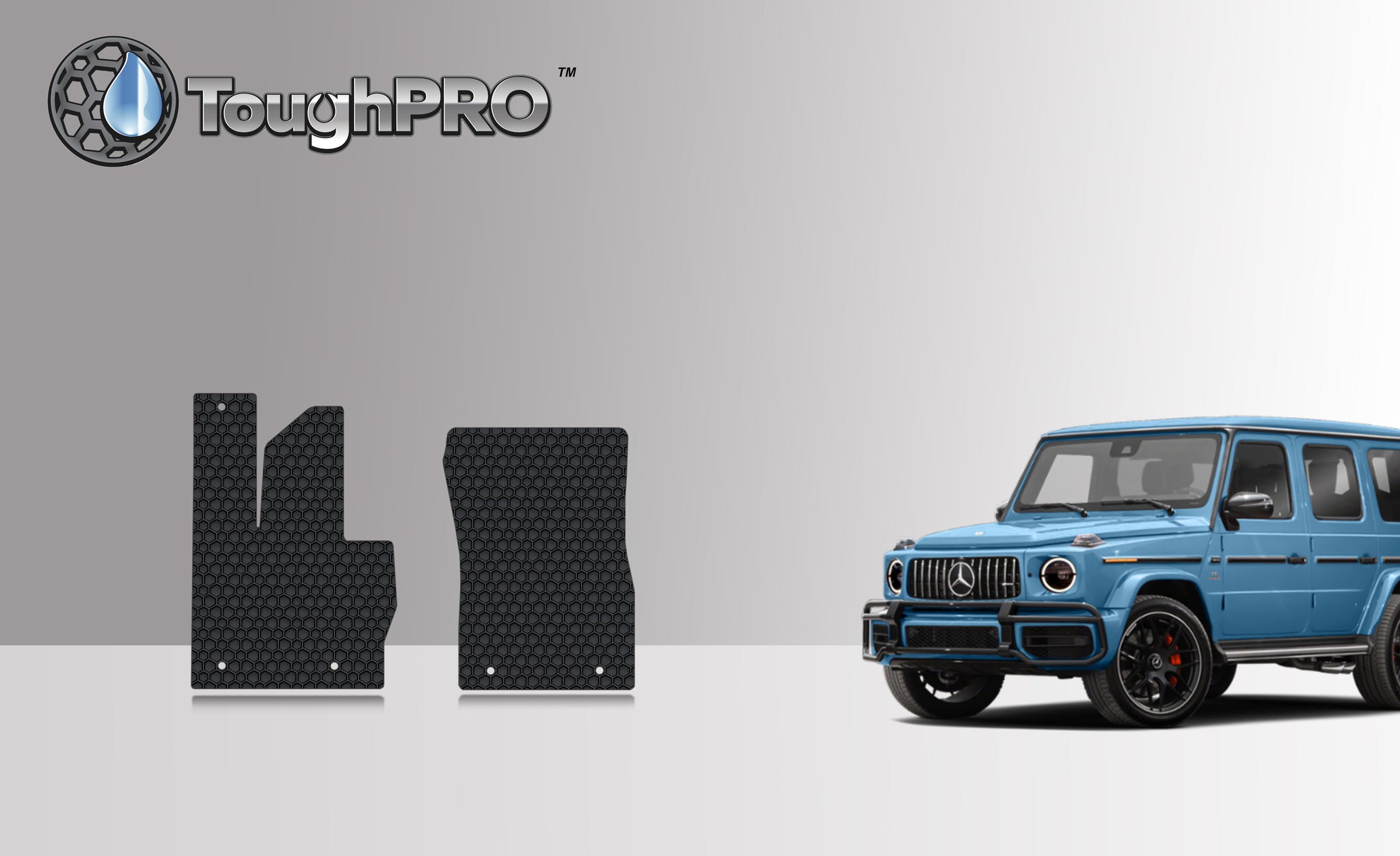 CUSTOM FIT FOR MERCEDES-BENZ G550 2022 Two Front Mats
