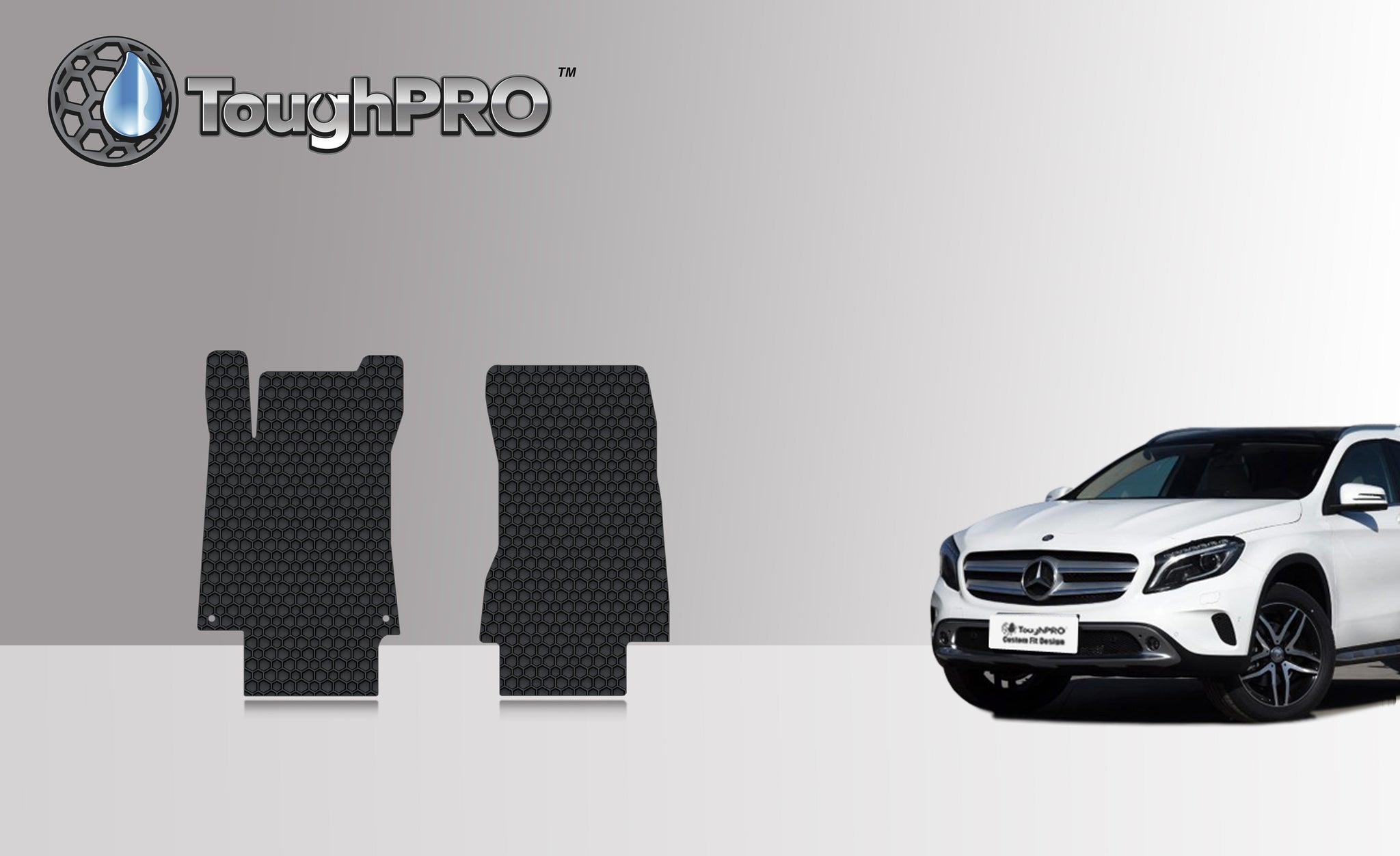 CUSTOM FIT FOR MERCEDES-BENZ GLA250 2022 Two Front Mats