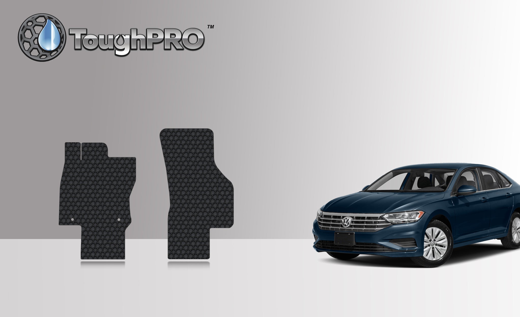 CUSTOM FIT FOR VOLKSWAGEN Jetta 2020 Two Front Mats
