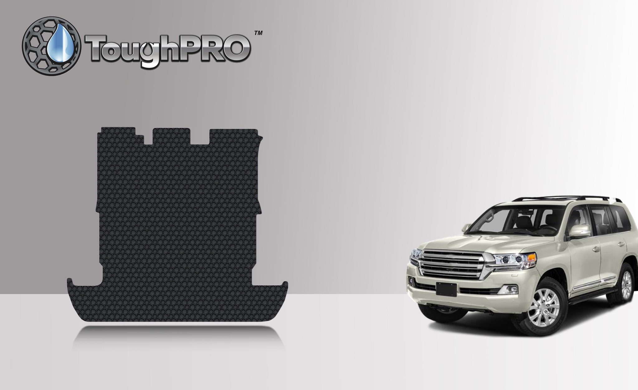 CUSTOM FIT FOR TOYOTA Land Cruiser 2013 Cargo Mat (WITHOUT 3RD ROW SEAT)