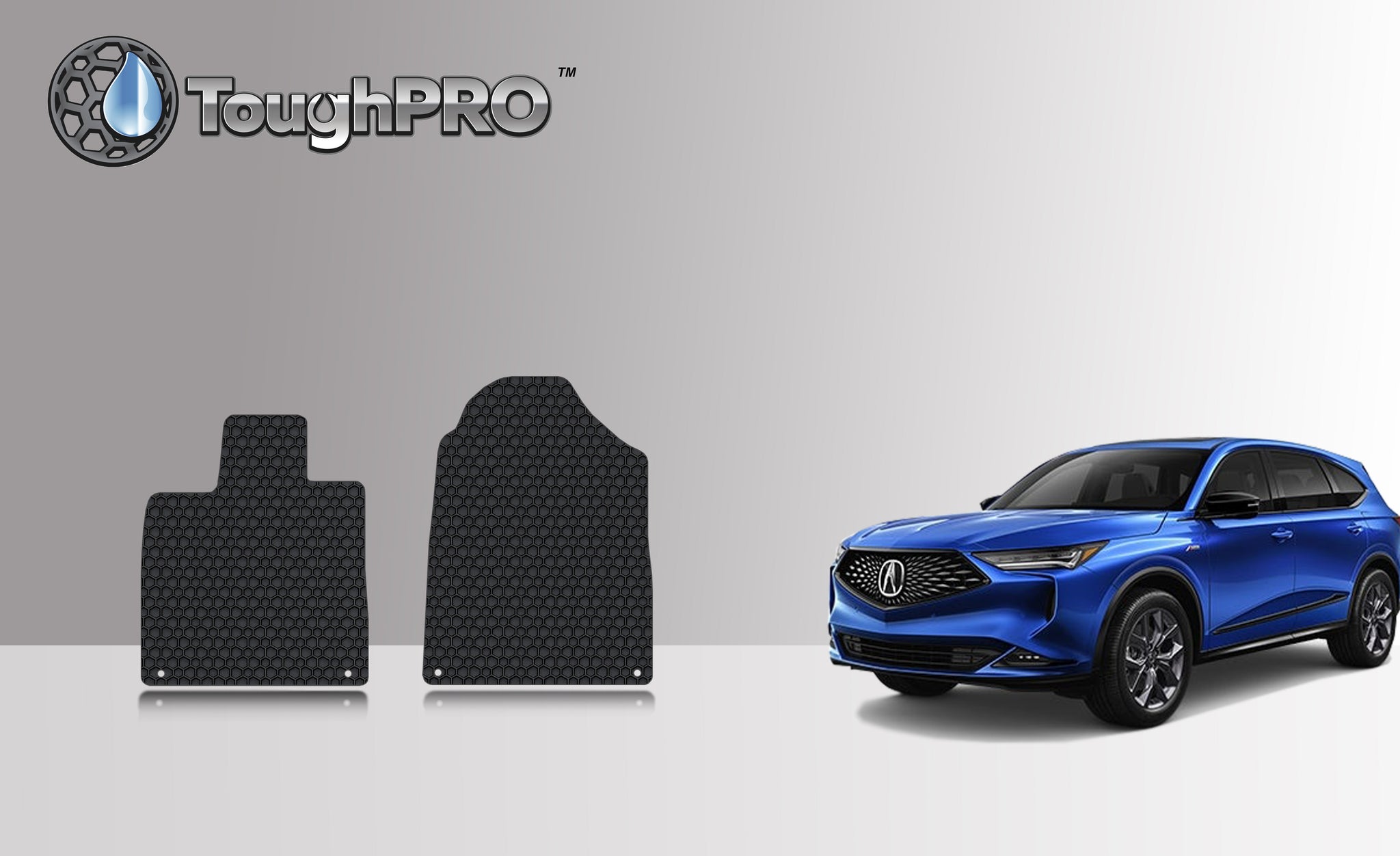 CUSTOM FIT FOR ACURA MDX 2023 Two Front Mats