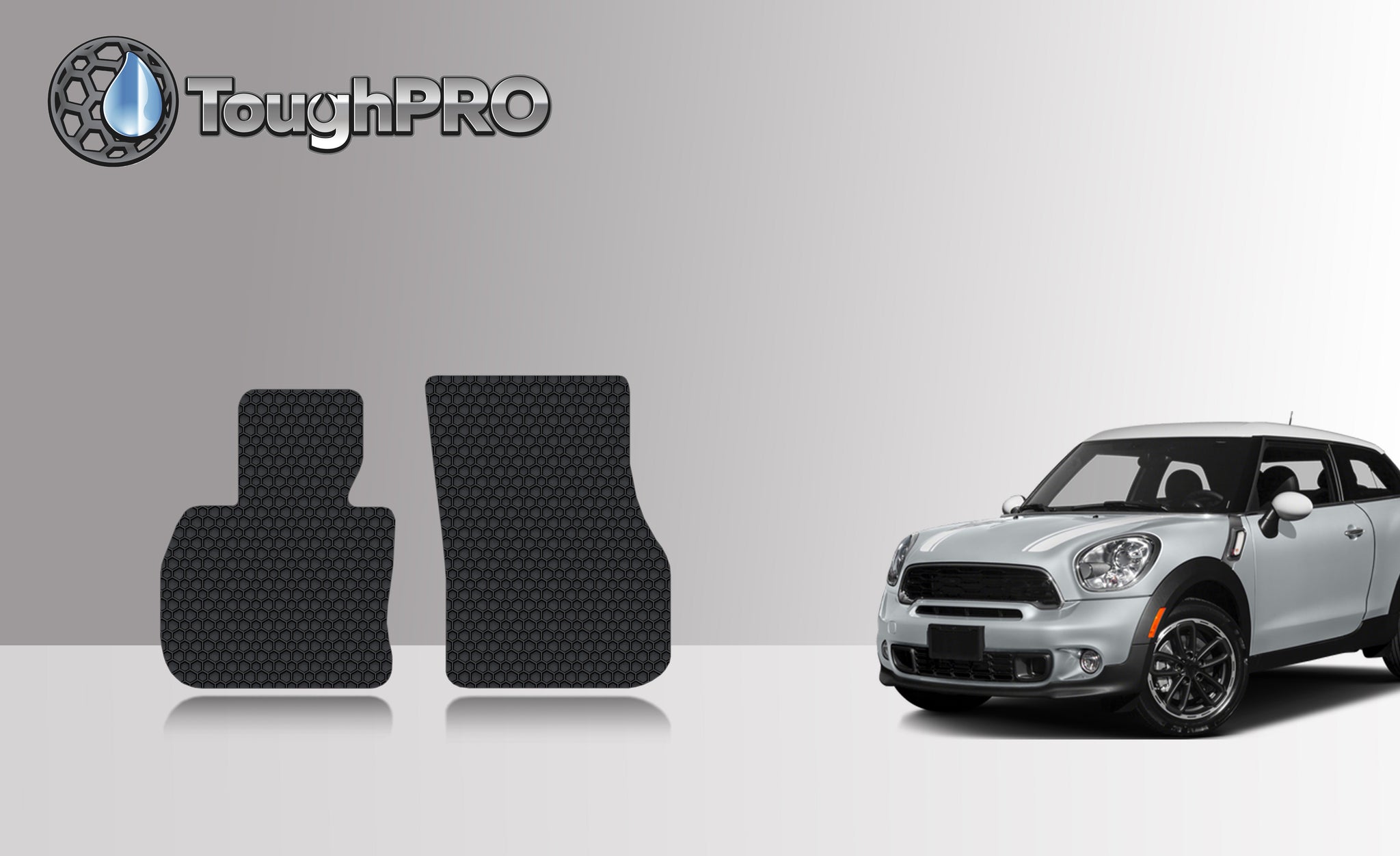 CUSTOM FIT FOR MINI Countryman 2019 Two Front Mats