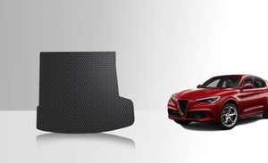 CUSTOM FIT FOR ALFA ROMEO Stelvio 2019 Cargo Mat with Subwoofer