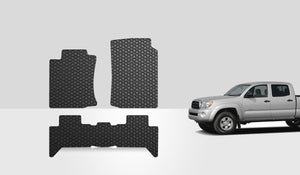 CUSTOM FIT FOR TOYOTA Tacoma 2006 1st & 2nd Row Double Cab