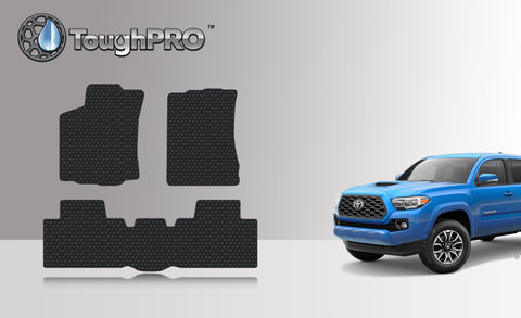 CUSTOM FIT FOR TOYOTA Tacoma 2016 Floor Mats Set Access Cab