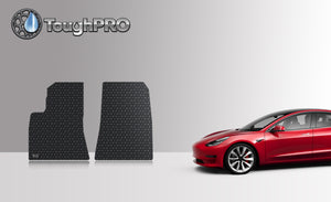 CUSTOM FIT FOR TESLA Model 3 March 2019 to August 2019 Two Front Mats