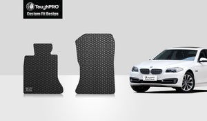 CUSTOM FIT FOR BMW 535d 2015 Two Front Mats Rear Wheel Drive