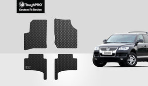 CUSTOM FIT FOR VOLKSWAGEN Touareg 2004 Floor Mats Set