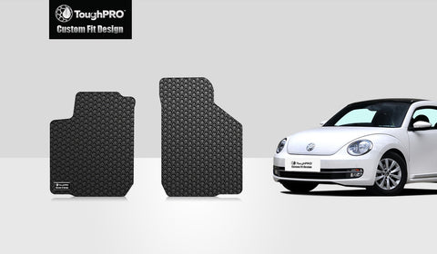 CUSTOM FIT FOR VOLKSWAGEN Beetle 2009 Two Front Mats
