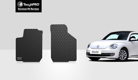 CUSTOM FIT FOR VOLKSWAGEN Beetle 2011 Two Front Mats