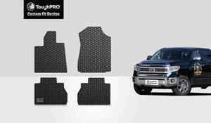 CUSTOM FIT FOR TOYOTA Tundra 2008 1st & 2nd Row Crew Cab
