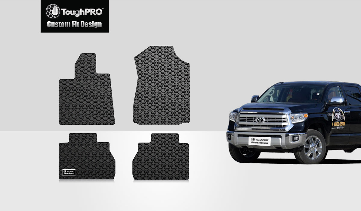 CUSTOM FIT FOR TOYOTA Tundra 2008 1st & 2nd Row Double Cab