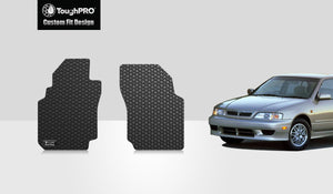 CUSTOM FIT FOR INFINITI G20 2000 Two Front Mats