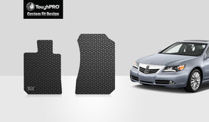 CUSTOM FIT FOR ACURA RL 2009 Two Front Mats
