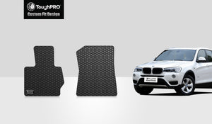 CUSTOM FIT FOR BMW X3 2009 Two Front Mats