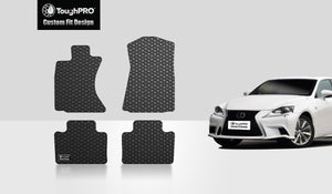 CUSTOM FIT FOR LEXUS IS250 2020 1st & 2nd Row AWD (ALL Wheel Drive)