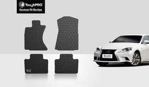 CUSTOM FIT FOR LEXUS IS300 2020 1st & 2nd Row AWD (ALL Wheel Drive)
