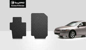 CUSTOM FIT FOR HONDA Accord 2003 Two Front Mats