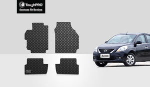 CUSTOM FIT FOR NISSAN Sentra 2009 1st & 2nd Row