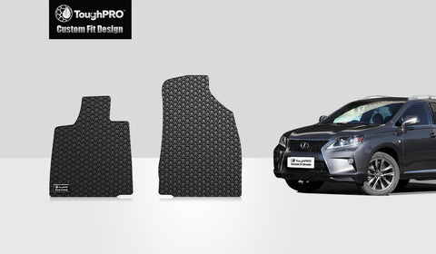 CUSTOM FIT FOR LEXUS RX450H 2011 Two Front Mats