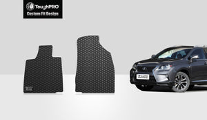 CUSTOM FIT FOR LEXUS RX450H 2013 Two Front Mats