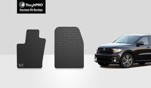 CUSTOM FIT FOR DODGE Durango 2013 Two Front Mats