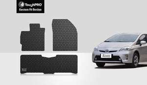 CUSTOM FIT FOR TOYOTA Prius 2013 1st & 2nd Row