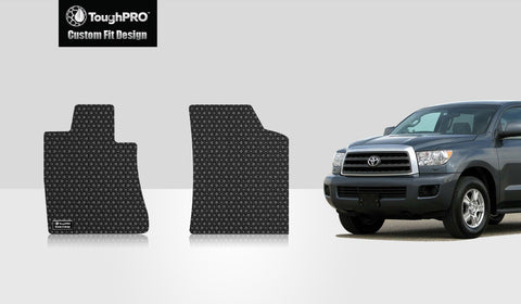 CUSTOM FIT FOR TOYOTA Sequoia 2007 Two Front Mats