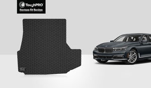 CUSTOM FIT FOR BMW 740i xDrive 2018 Trunk Mat  (Plug-in Hybrid)