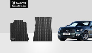 CUSTOM FIT FOR FORD Mustang 2015 Two Front Mats