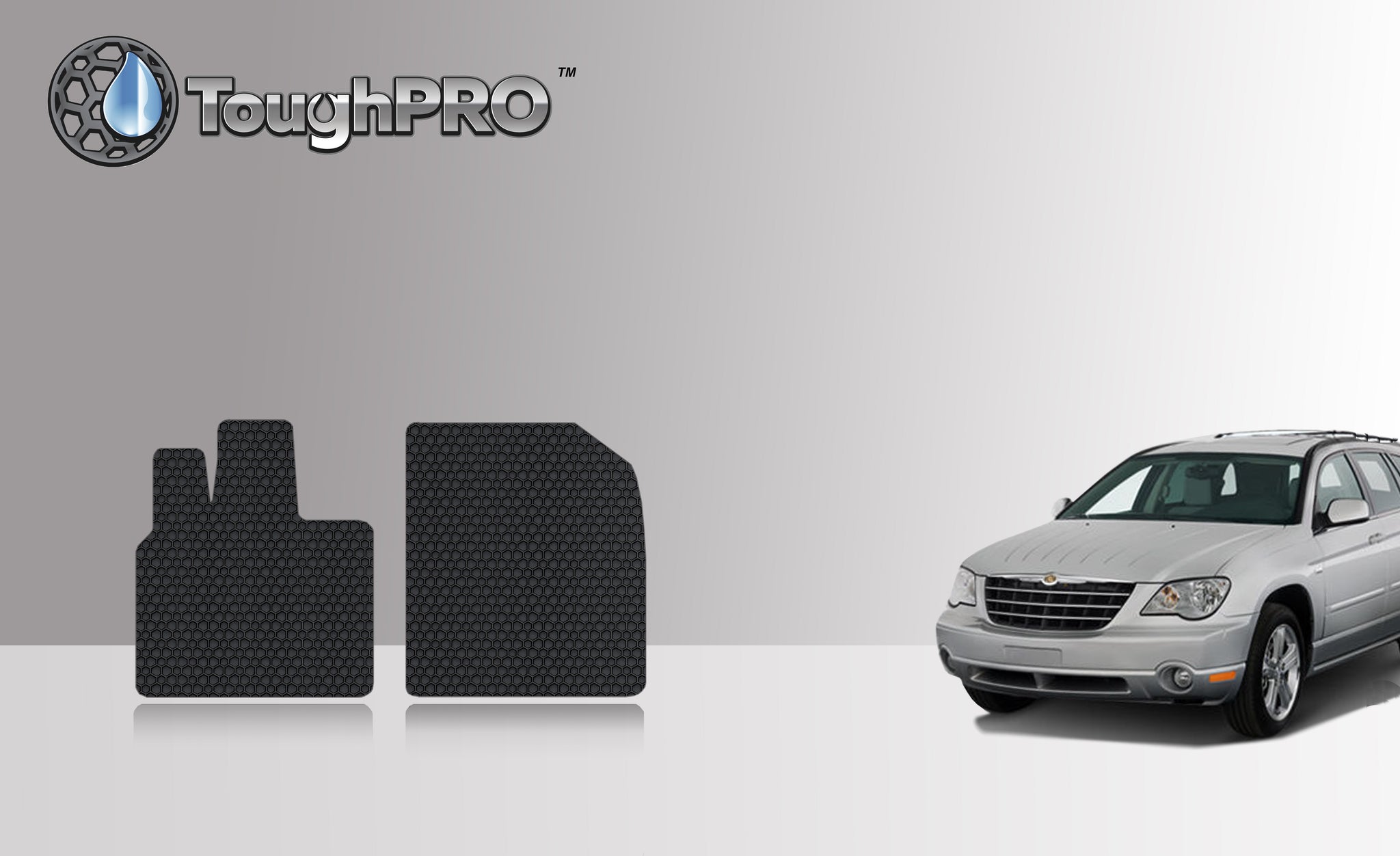 CUSTOM FIT FOR CHRYSLER Pacifica 2007 Two Front Mats