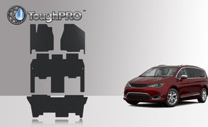 CUSTOM FIT FOR CHRYSLER Pacifica Hybrid 2021 Limited Trim 1st + 2nd + 3rd Mats