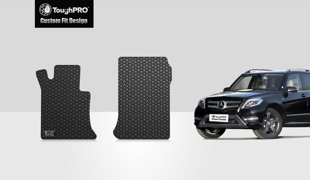CUSTOM FIT FOR MERCEDES-BENZ GLK250 2013 Two Front Mats