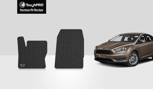 CUSTOM FIT FOR FORD Focus 2015 Two Front Mats Not For Focus RS Model