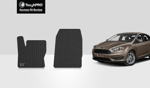 CUSTOM FIT FOR FORD Focus 2016 Two Front Mats Not For Focus RS Model