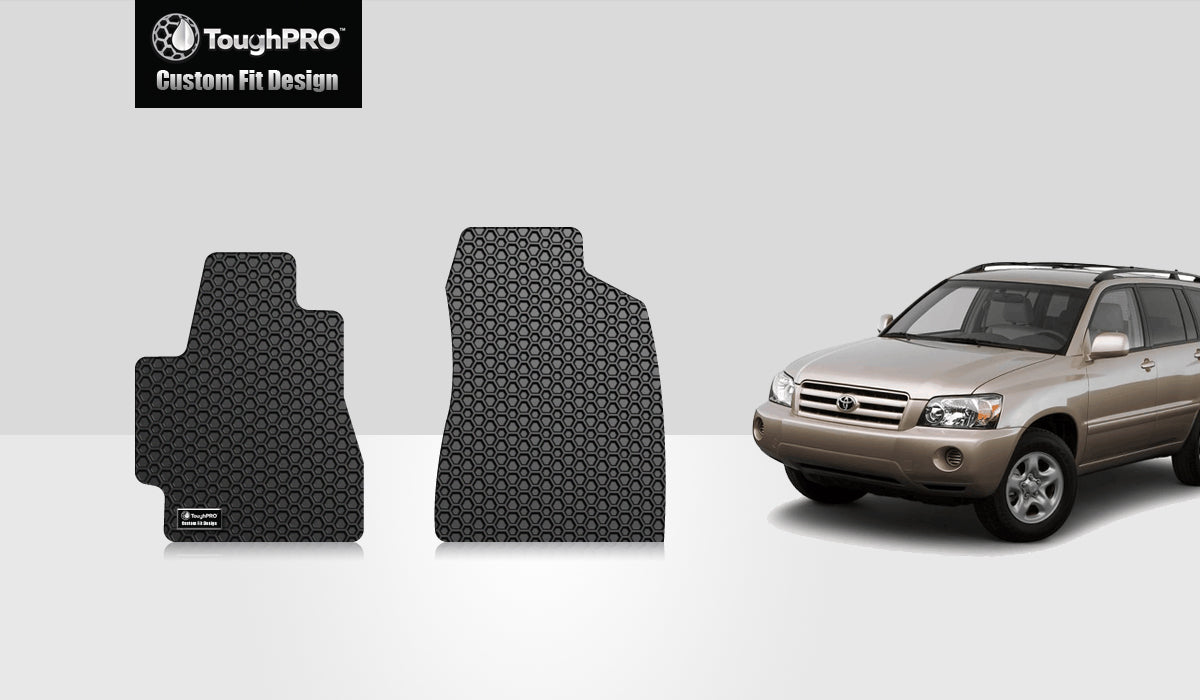 CUSTOM FIT FOR TOYOTA Highlander 2006 Two Front Mats