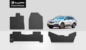 CUSTOM FIT FOR ACURA MDX 2014 Front Row  2nd Row  3rd Row