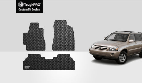 CUSTOM FIT FOR TOYOTA Highlander 2007 Floor Mats Set