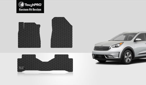 CUSTOM FIT FOR KIA Niro Plug-In Hybrid 2020 1st & 2nd Row Mat Set