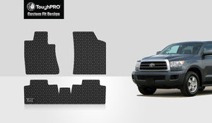 CUSTOM FIT FOR TOYOTA Sequoia 2004 1st & 2nd Row