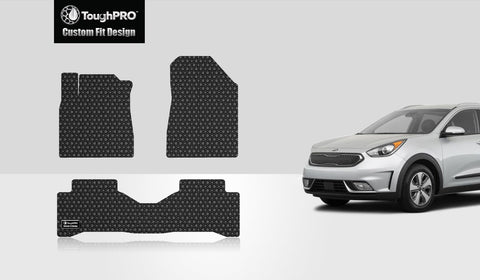 CUSTOM FIT FOR KIA Niro Plug-In Hybrid 2022 1st & 2nd Row Mat Set