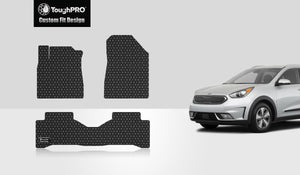 CUSTOM FIT FOR KIA Niro Plug-In Hybrid 2021 1st & 2nd Row Mat Set