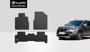 CUSTOM FIT FOR ACURA MDX 2010 1st & 2nd Row