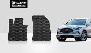CUSTOM FIT FOR INFINITI QX50 2022 Two Front Mats