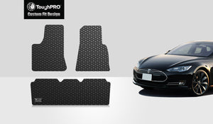 CUSTOM FIT FOR TESLA Model S 2012 1st & 2nd Row