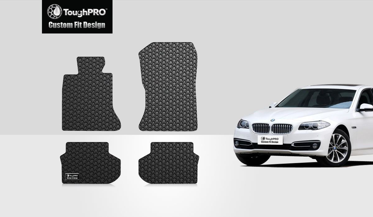 CUSTOM FIT FOR BMW 520i 2014 Floor Mats Set Rear Wheel Drive