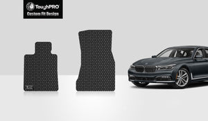 CUSTOM FIT FOR BMW 740e xDrive 2020 Two Front Mats