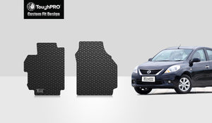 CUSTOM FIT FOR NISSAN Sentra 2009 Two Front Mats