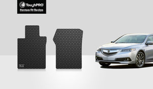 CUSTOM FIT FOR ACURA TLX 2015 Two Front Mats